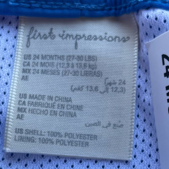 First Impressions Monster Rash Guard Set Sz 24 Months - Picture 10 of 11